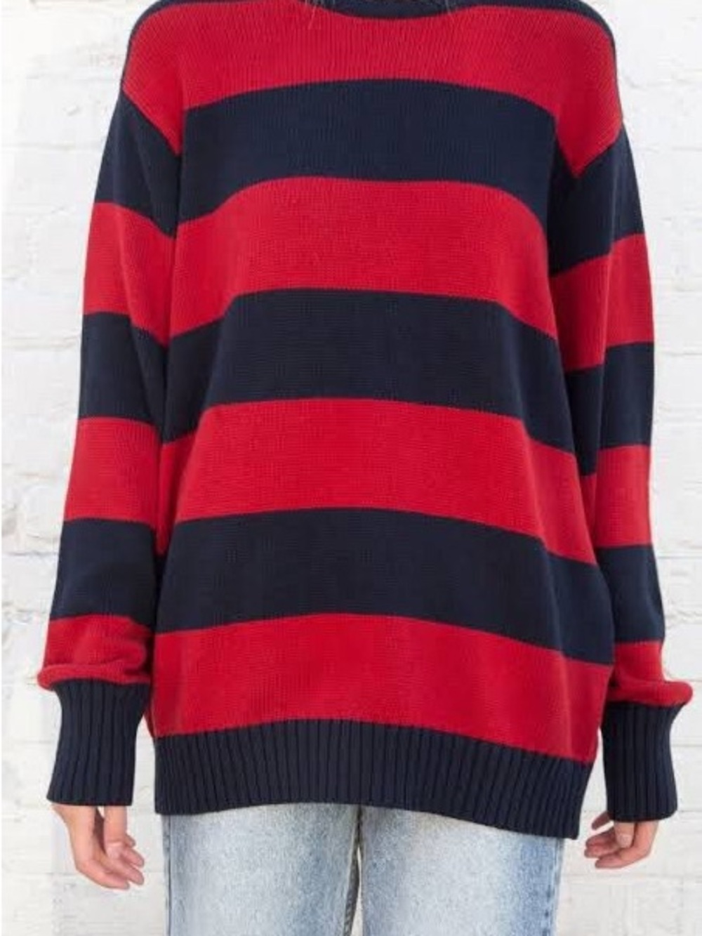 John Galt Brandy Melville Striped Sweater